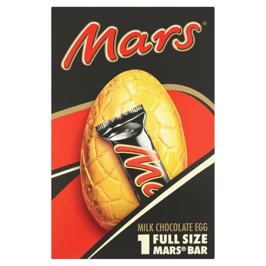MARS MILK CHOCOLATE EGG 141G